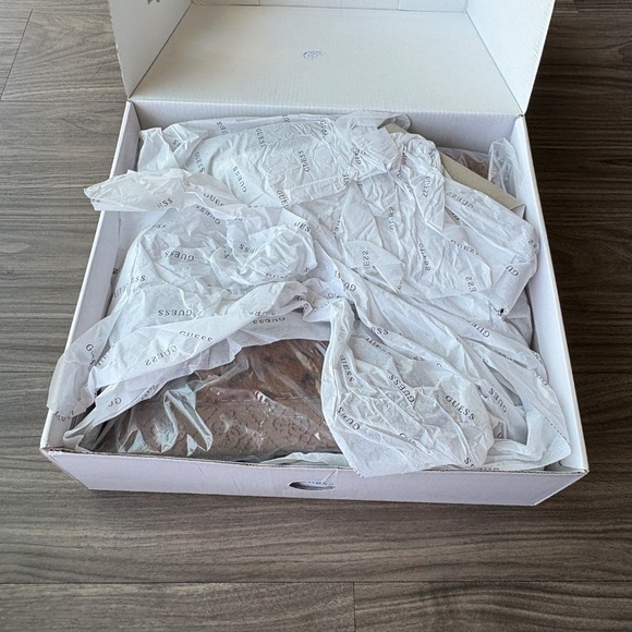 NEW Guess Womens United Quattro G Faux-Fur Booties Brown Size 7 - Picture 7 of 10